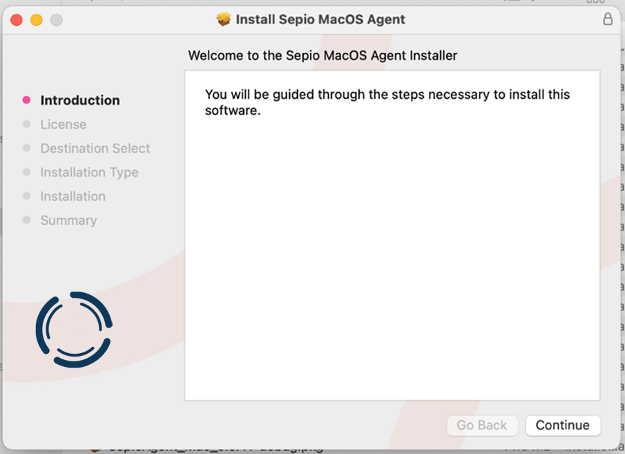 Install Sepio MacOS Agent